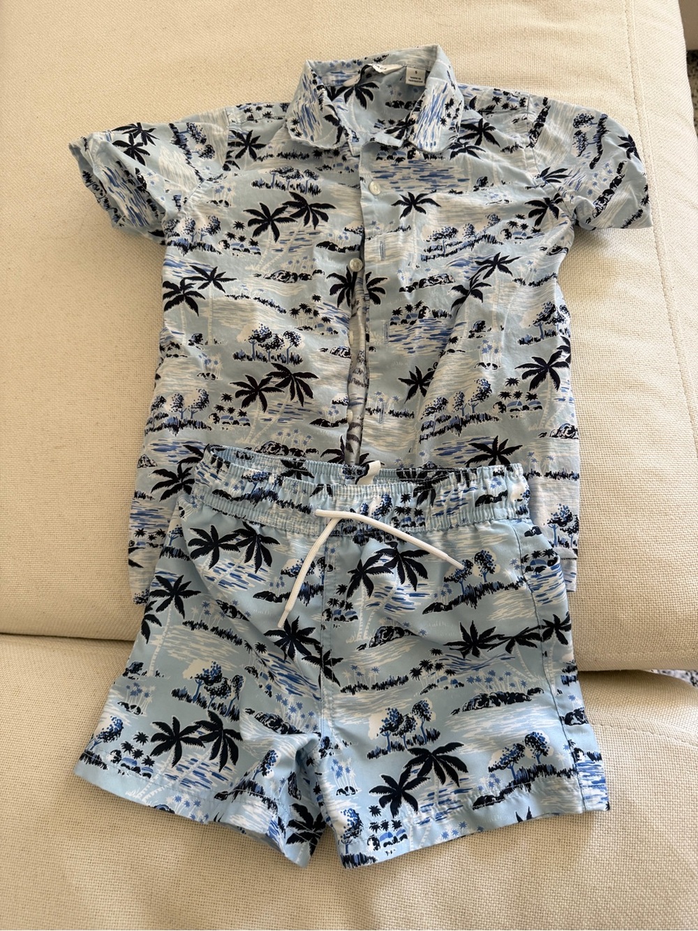 Boys Janie and Jack swim set